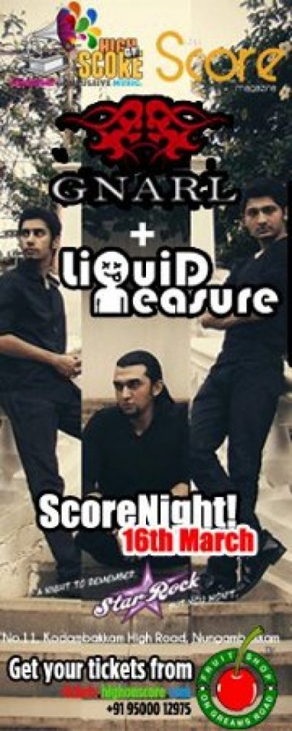 GNARL + Liquid Measure, Live at ScoreNight!