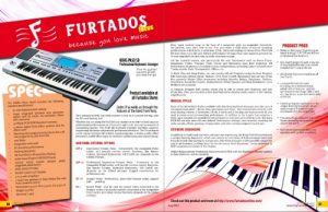 Furtados recommends the Korg PA 50 SD