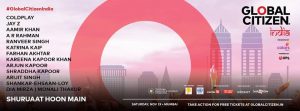 Global Citizen Festival Draw
