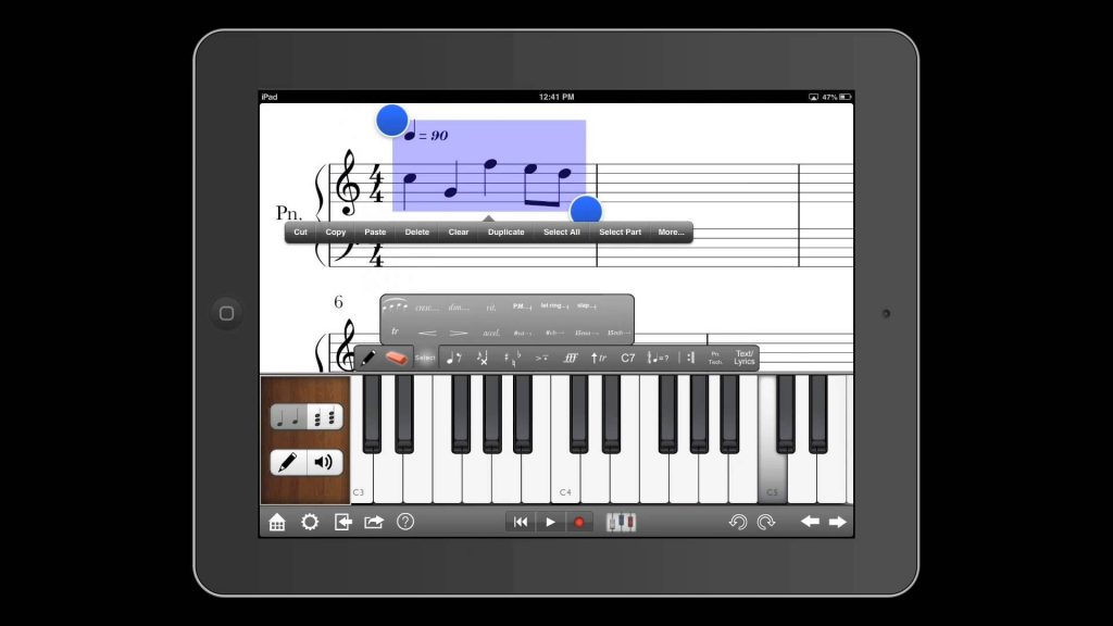 Creating music on the go!