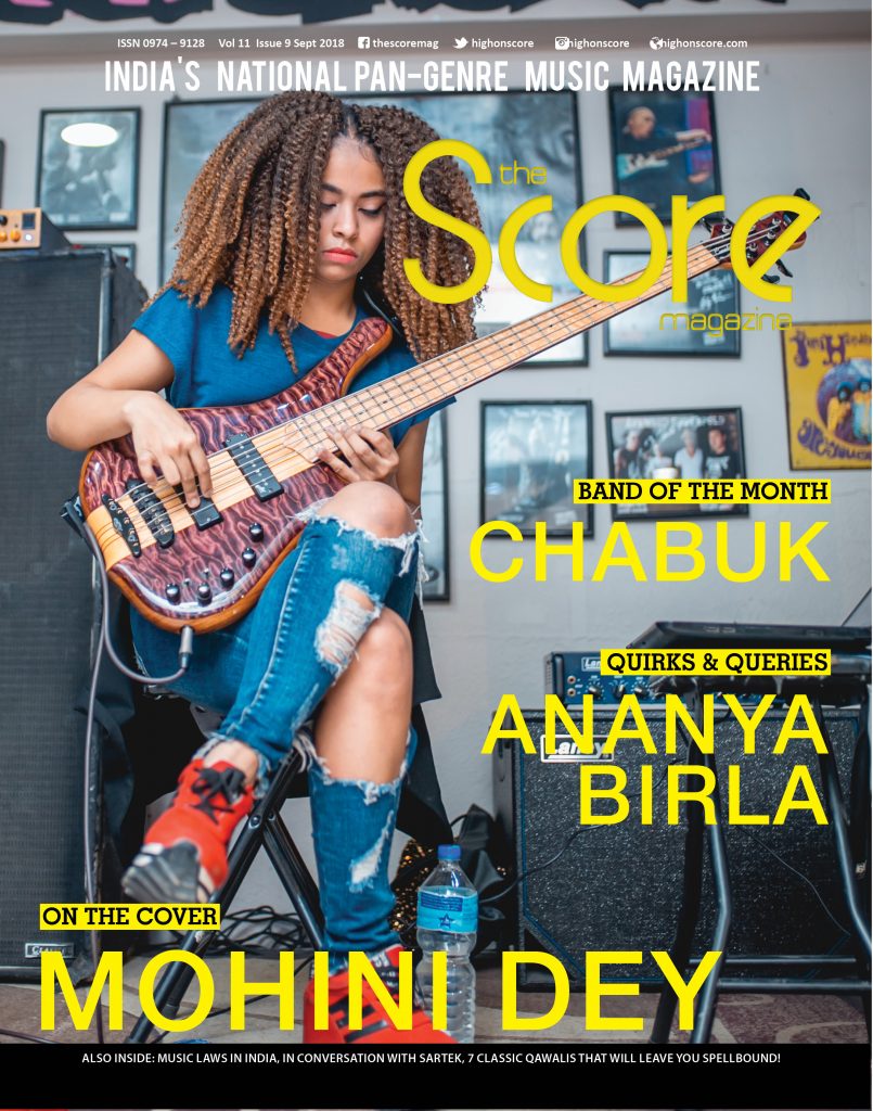 September 2018 issue featuring Mohini Dey on the cover!