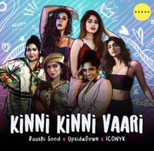 Raashi Sood, UpsideDown, ICONYK- Kinni Kinni Vaari- Score Indie Reviews