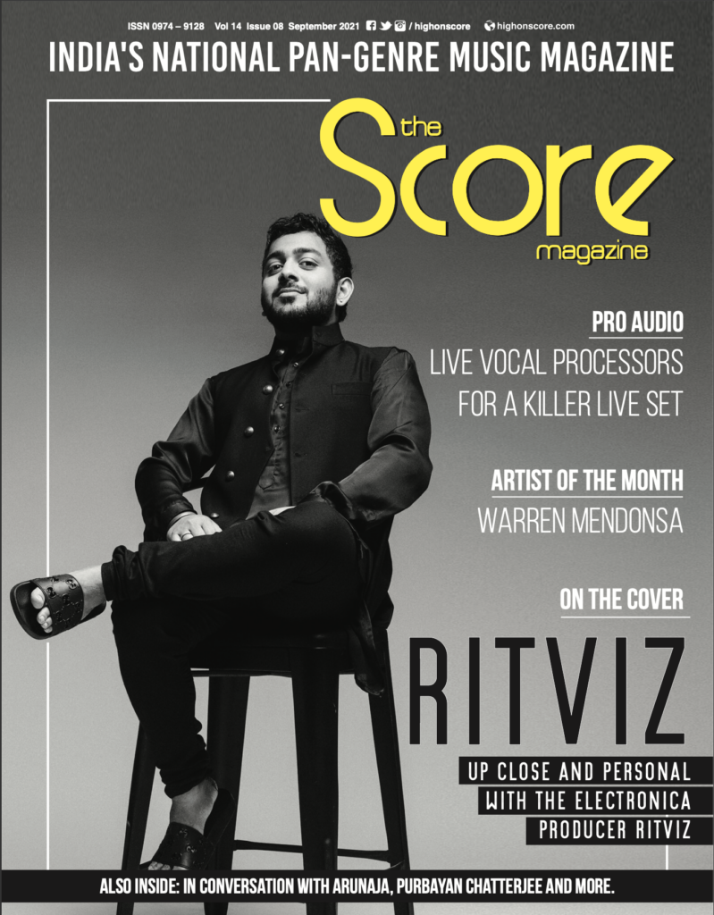 September 2021 issue ft Ritviz on the cover!