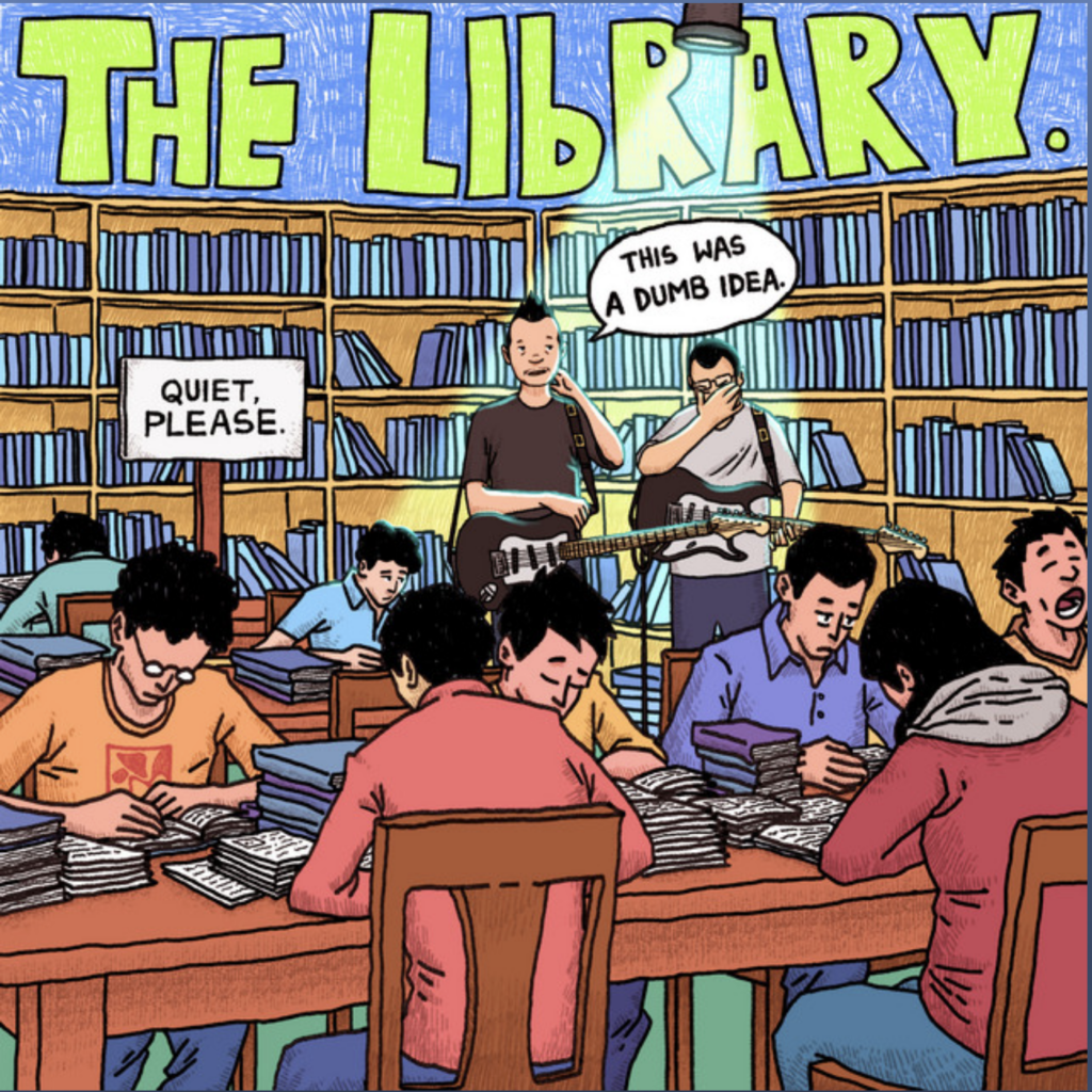 The Library's debut album Quiet, Please is chaotic calmness at its finest: Score Indie Reviews