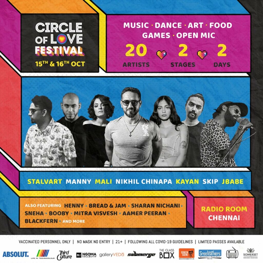 Circle of Love is all set to be Chennai's 'first boutique festival' - Score short Reads