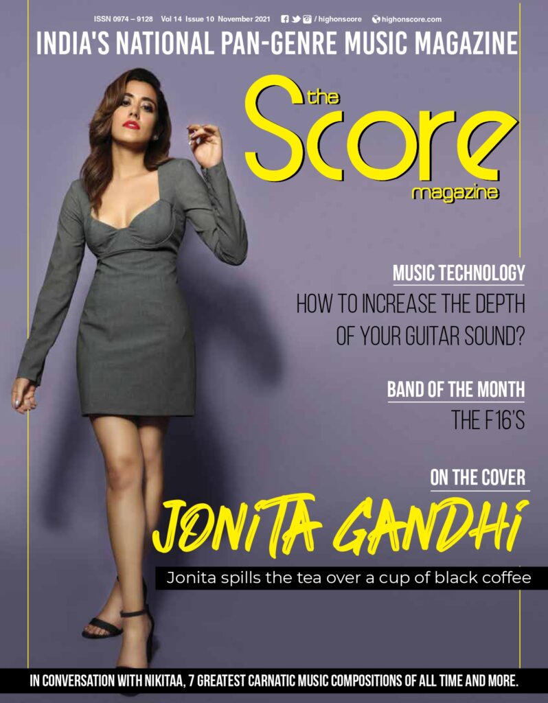 November 2021 issue featuring Jonita Gandhi on the cover