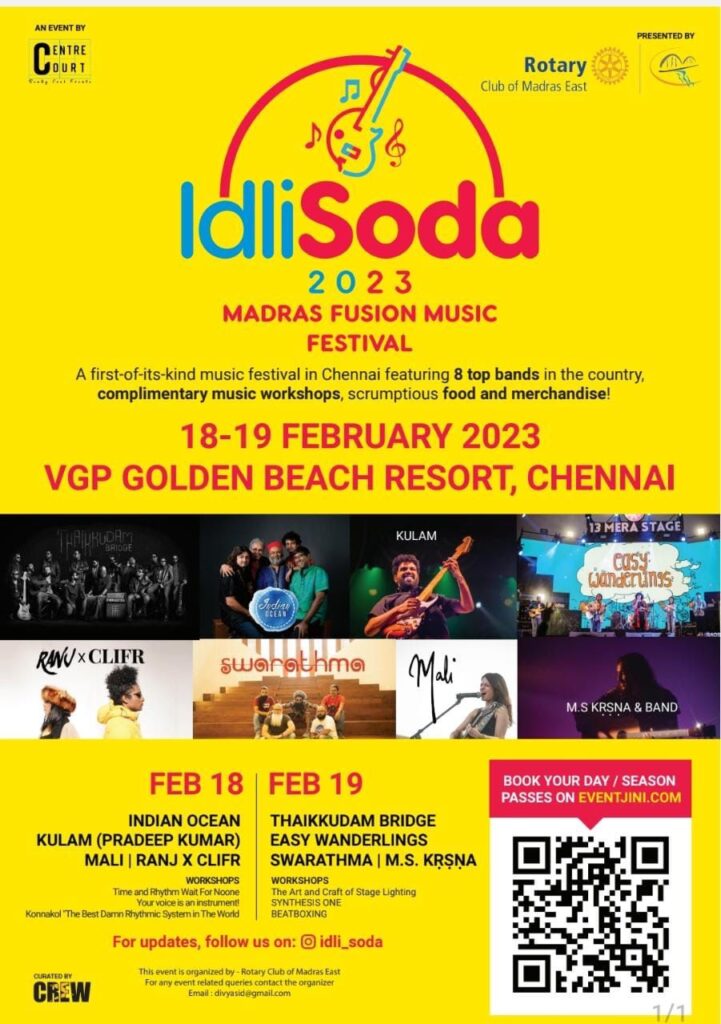 In conversation with Sudarsan, curator of Idli Soda Fusion Music Festival, Chennai