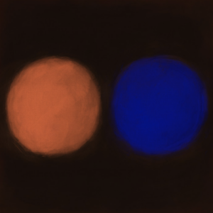 Renao space between orange and blue